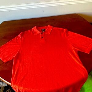 Peach colored polo neiman marcus.